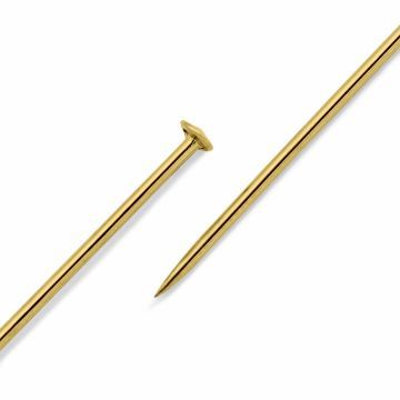 PRYM Messing spelden 506 zilver kleur 0,60x14mm 011201