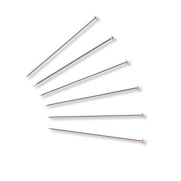 PRYM Spelden staal 0,60 x 30 mm zilverkleurig 024480