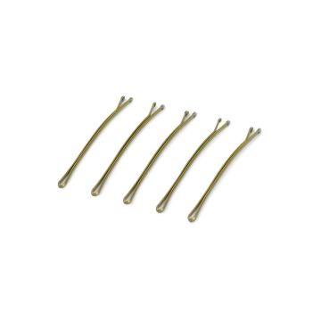 PRYM Haarschuifjes staal 6,5 cm goud 115310
