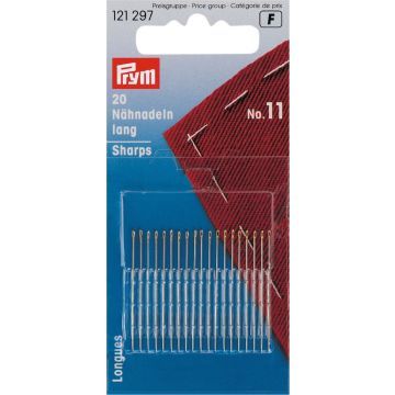 PRYM Naainaalden lang staal 11 0,50x32 mm zilverkleurig 121297