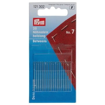 PRYM Naainaalden halflang staal 7 0,70x31mm zilverkleurig 121302