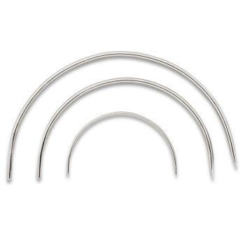 PRYM Stoffeerdersnaald geb. 2,4,5 zilverkleurig 131350