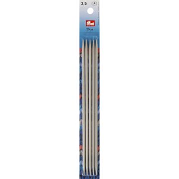 PRYM Kousenbreinaalden ALU 3,50/20 grijs 191491