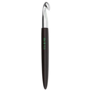 PRYM Wolhaaknaald softgreep ALU zilverkleurig 12,0mm 195364