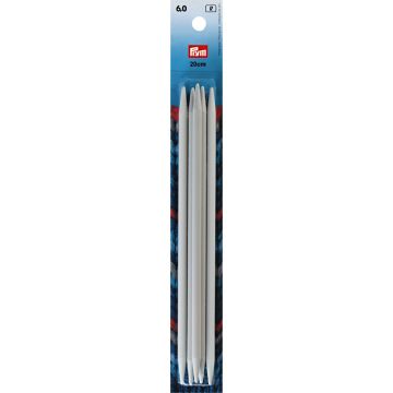 PRYM Kousenbreinaalden KST 6,00/20 grijs 218644