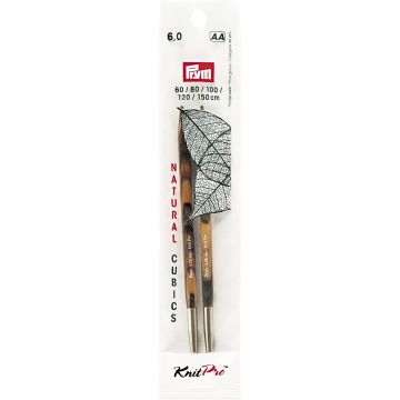 Breinaaldenpunten lang CUBICS NATURAL 6,00/11,6 2 st.