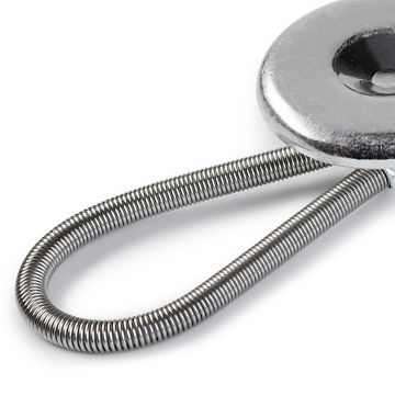 PRYM Flexi-knopen met lus 19 mm zilverkleurig 311532