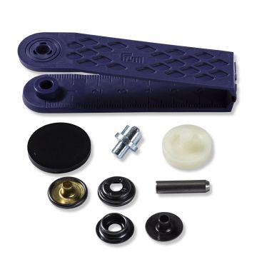 PRYM Drukknopen Sport MS 15 mm gebronsd 390200