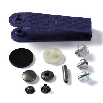 PRYM Drukknopen Anorak MS 15 mm oudijzer 390310