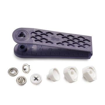 PRYM drukknopen Jersey knoop VA 12mm zwart 390613