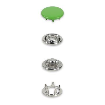 PRYM Drukknopen Jersey 12mm lichtgroen 20 stuks 390775