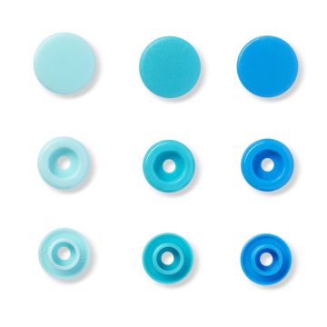 PRYM Love ColorSnaps drukknopen blauw 12mm 393000