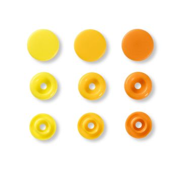 PRYM Love ColorSnaps drukknopen geel 12mm 393004