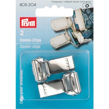 PRYM Combiclips ST 18 mm zilverkleurig 405204