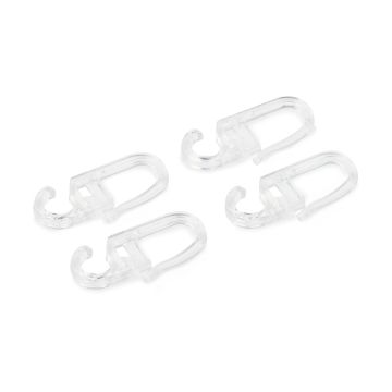 PRYM Cliphaakjes 6 mm transparant 526400