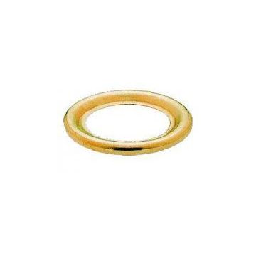 Schijven 10B 19,5 mm geel mat 100 st.