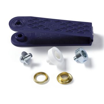 PRYM Ringen met schijven MS 8mm goudkleurig 541375