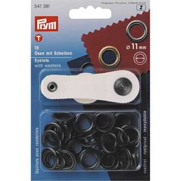 PRYM Ringen met schijven MS 11mm gebronsd 541381