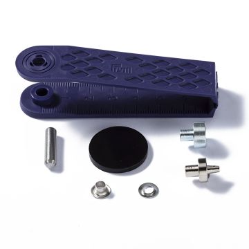 PRYM Ringen met schijven MS 4,0 mm zilverkleurig 542407