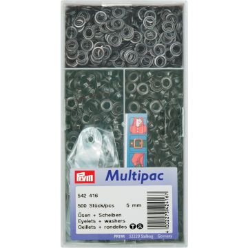 PRYM Ringen met schijven MS 5,0 mm gebronsd 542416