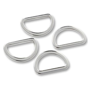 PRYM D-Ringen 20 mm zilverkleurig 555220
