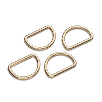 PRYM Halfronde ringen 25mm new gold 555406