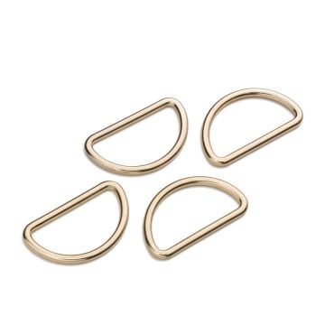 PRYM Halfronde ringen 30mm new gold 555411