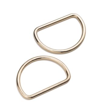 PRYM Halfronde ringen 40mm new gold 555416