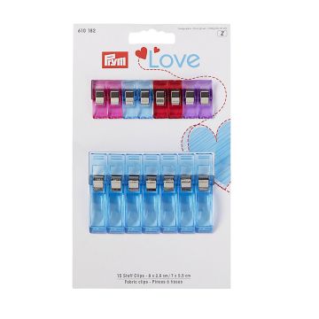 PRYM PRYM Love Stof clips 2,6 + 5,5 cm 610182