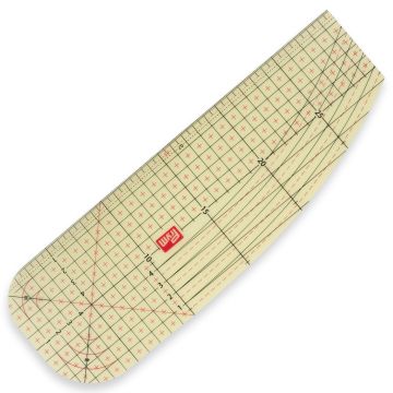PRYM Strijkliniaal transparant 10 x 30cm 611491