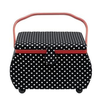 PRYM Naaimand Polka Dots zwart/wit L 612246