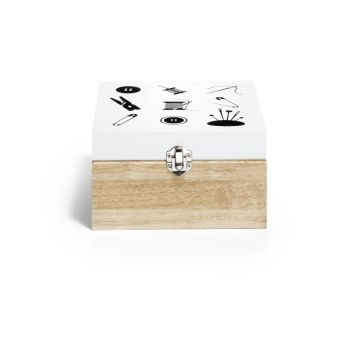 Assortimentsbox hout motief naaien