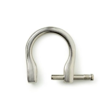 PRYM Handvatlussen handtas 18 mm zilver kleur 615130