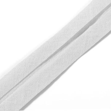 PRYM Biaisband Katoen 24/12 mm wit 902910