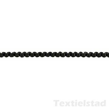 Passementenboord 6 mm zwart