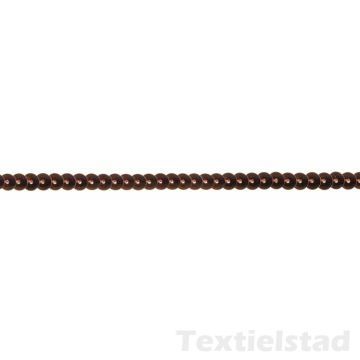 Paillettenboord 6 mm bruin