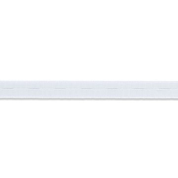PRYM Knoopsgatenelastiek geweven 18 mm wit 956041