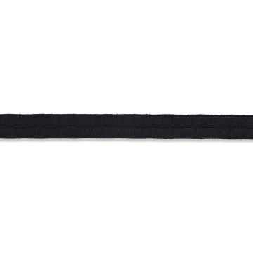 PRYM Knoopsgatenelastiek geweven 18 mm zwart 956042