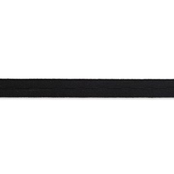 PRYM Knoopsgatenelastiek geweven 18 mm zwart 956053