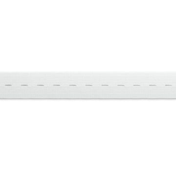 PRYM Knoopsgatenelastiek 25 mm gebroken wit 956251