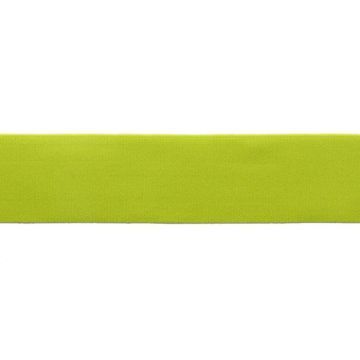 Taille-elastiek 38mm limoengroen