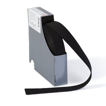 PRYM Riem voor rugzakken 25 mm zwart 965150