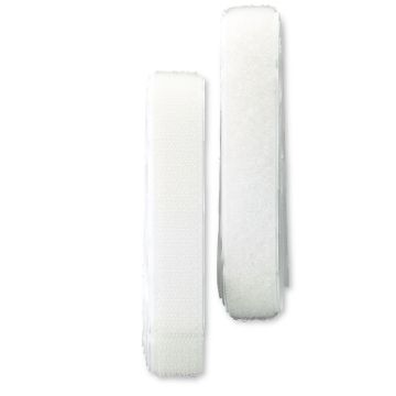 PRYM Klittenbandsluiting zelfklev. 20mm wit 968645