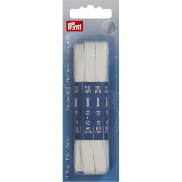 PRYM Platte veters 8mm 90cm CO wit 974723