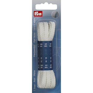 PRYM Platte veters 8mm 120cm CO wit 974733