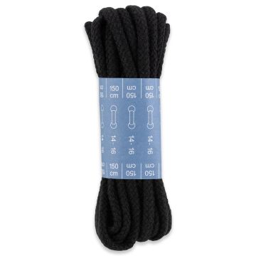 PRYM Koordveters 5mm 150cm CO zwart 974850