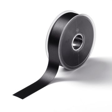 PRYM Satijnlint 25 mm zwart 982700