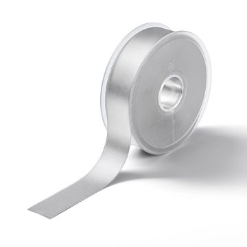 PRYM Satijnlint 25 mm zilver 982706