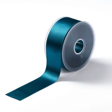 Satijnlint 38 mm turkoois 25 m