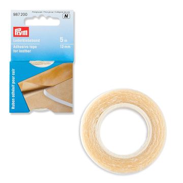 PRYM Zelfklevende tape voor leder 12 mm 987200